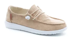 Tan Corduroy Kayak
